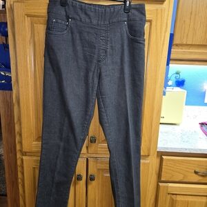 1083 BFA classics flat front jeans.  Women's Straight Leg Jeans - Charcoal